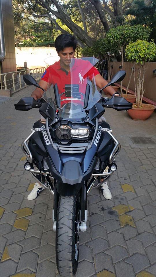 Dulquer salmaan,dulquer salmaan bike collection,dulquer salmaan BMW bike,dulquer salmaan BMW R1200GS Adventure,BMW R1200GS Adventure,celebs own BMW R1200GS Adventure,Celebs and their bikes,celebs and cars