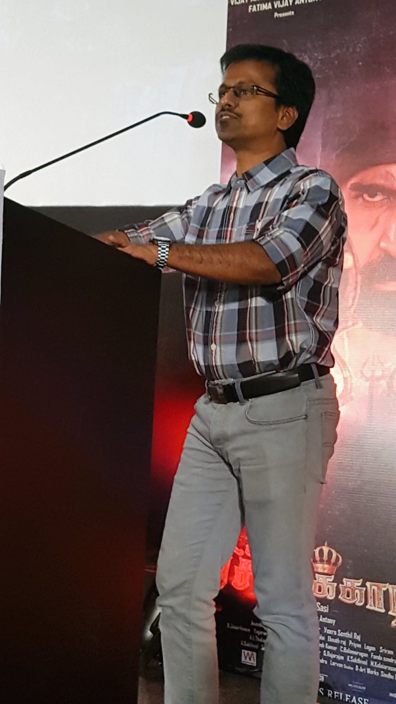 AR Murugadoss at Vijay Antony's Pichaikkaran Audio Launch. Pichaikkaran Audio Launch,AR Murugadoss,AR Murugadoss at Pichaikkaran Audio Launch,Vijay Antony's Pichaikkaran Audio Launch,Vijay Antony,Satna Titus,Pichaikkaran Audio Launch pics,Pichaikkaran Audio Launch images,Pichaikkaran Audio Launch photos,Pich