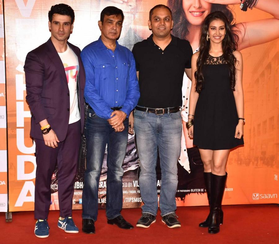The makers of LoveShhuda have launched the trailer in the presence of the entire star cast at an event in Mumbai. Loveshhuda,Loveshhuda Trailer launch,Loveshhuda Trailer,Girish Kumar,Navneet Kaur Dhillon,Miss India Navneet kaur Dhillon,Miss world india navneet kaur dhillon,Loveshhuda Trailer launch pics,Loveshhuda Trailer launch images,Loveshhuda Trailer launch photo