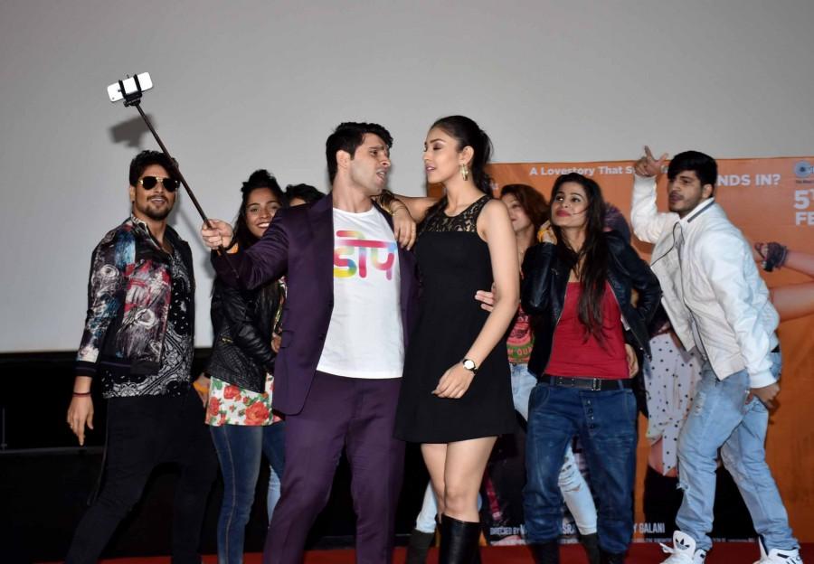 The makers of LoveShhuda have launched the trailer in the presence of the entire star cast at an event in Mumbai. Loveshhuda,Loveshhuda Trailer launch,Loveshhuda Trailer,Girish Kumar,Navneet Kaur Dhillon,Miss India Navneet kaur Dhillon,Miss world india navneet kaur dhillon,Loveshhuda Trailer launch pics,Loveshhuda Trailer launch images,Loveshhuda Trailer launch photo