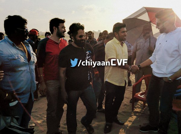 Suriya and Vikram's Spirit of Chennai video grabs the attention of Cinephiles. Suriya and Vikram,Suriya,Vikram,Spirit of Chennai,Suriya and Vikram shoot for Spirit of Chennai,Suriya shoot for Spirit of Chennai,Vikram shoot for Spirit of Chennai,Prabhudeva,Jayam Ravi,Jiiva,Bharath