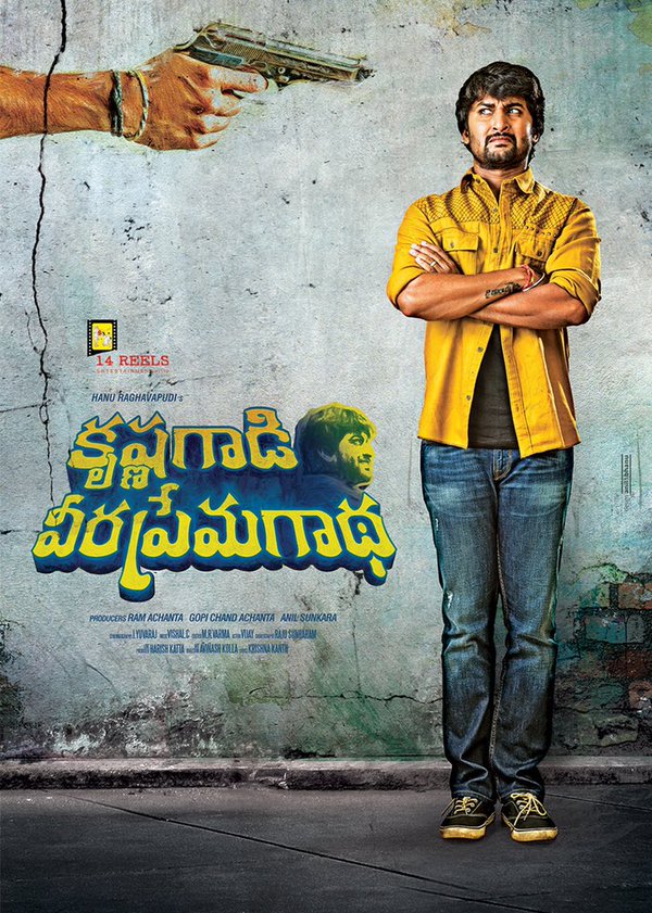 Krishna Gadi Veera Prema Gadha is an upcoming Telugu film directed by Hanu Raghavapudi and Produced by S Vijayalakshmi. Starring Nani in the lead role. Nani,Krishna Gadi Veera Prema Gadha,Krishna Gadi Veera Prema Gadha first look,Krishna Gadi Veera Prema Gadha poster,Krishna Gadi Veera Prema Gadha first look poster,KGVPG,KGVPG first look,KGVPG poster