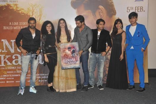The music was released in the presence of the film's lead pair Harshvardhan Rane and Mawra Hocane.