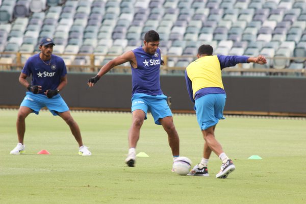 Team India would get into the groove for the short limited-overs series against Australia with a couple of warm-up games against a Western Australia XI at the WACA ground on Friday and Saturday. Team india,India vs WA XI,WA XI,Western Australia XI,dhoni,Virat Kohli,kohli,Umesh Yadav,india vs Australia,Australia vs india,india vs Australia 2016
