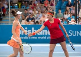 Mirza-Hingis win 25th doubles match,Sania Mirza and Martina Hingis,Sania Mirza,Martina Hingis,Andreja Klepac,Alla Kudryavtseva,Brisbane International,tennis