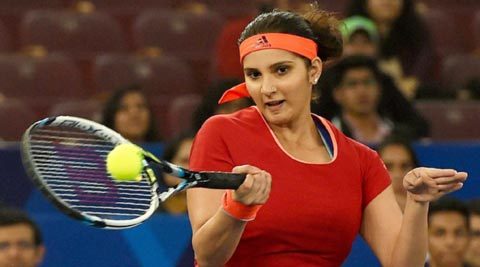World No.1 women's doubles pair of Sania Mirza and Martina Hingis won their 25th match in a row, beating Andreja Klepac and Alla Kudryavtseva 6-3, 7-5, at the Brisbane International on Friday. Mirza-Hingis win 25th doubles match,Sania Mirza and Martina Hingis,Sania Mirza,Martina Hingis,Andreja Klepac,Alla Kudryavtseva,Brisbane International,tennis