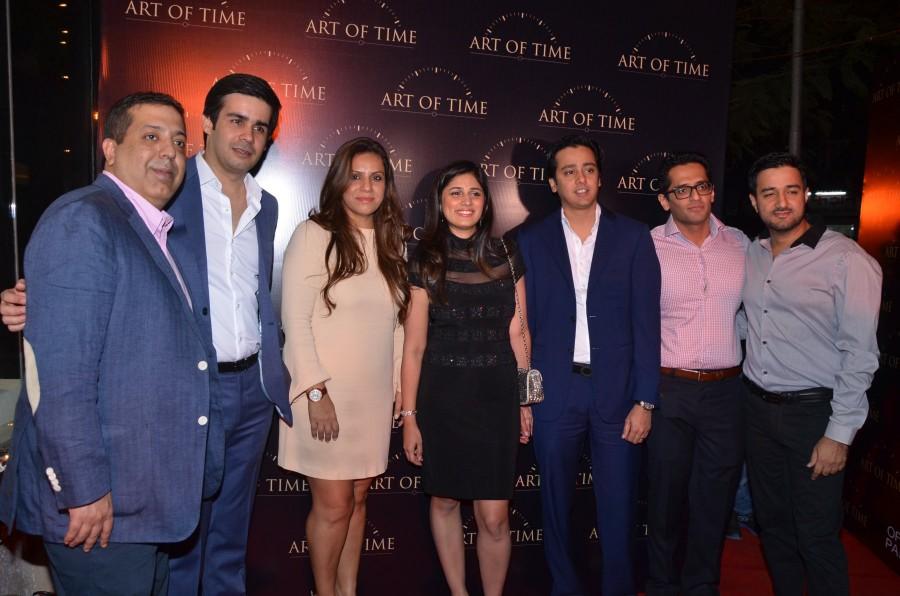 Mamta Anand along with Gaurav Bhatia, Bharat Kapoor and Essaji Vahanvati hosted a select champagne soiree at luxury watch boutique- Art Of Time, to unveil their first store on Waterfield Road, Bandra in Mumbai on Friday (8 January 2016). Amitabh Bachchan, Jaya Bachchan, Mahesh Shahani, Siddharth Anand, Director Sujoy Ghosh and many others graced the event. Art of Time store,Art of Time store launch,Amitabh Bachchan,Jaya Bachchan,Mahesh Shahani,Siddharth Anand,Mona Vahanvati,Director Sujoy Ghosh,Vishal Dadlani,Ramesh Taurani,Minisha Lamba,Dino Morea,Deanne Panday,Harman Baweja