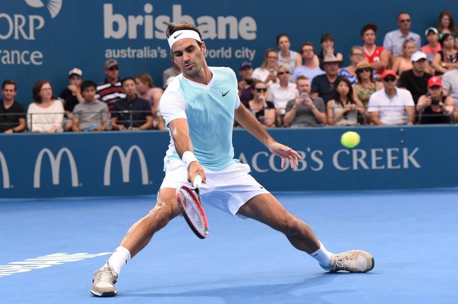 Defending champion Roger Federer defeated Dominic Thiem of Austria 7-6 (5), 7-6 (5) in the semifinal match of the Brisbane International tennis tournament. Roger Federer,Milos Raonic,Dominic Thiem,Brisbane International tennis tournament,tennis tournament,tennis