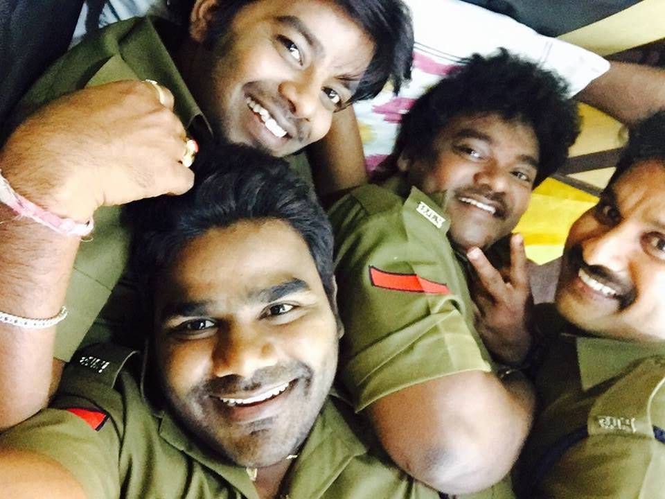 Pawan Kalyan's Sardaar Gabbar Singh working stills Pawan Kalyan,Sardaar Gabbar Singh,Sardaar Gabbar Singh working stills,Sardaar Gabbar Singh movie pics,Kajal Aggarwal,Sharad Kelkar,Raai Laxm,Brahmanandam