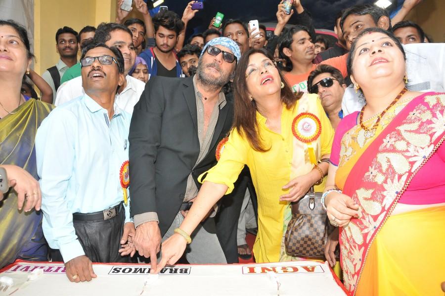 Jackie Shroff, Zeenat Aman, Smt. Shabnam Kapoor (President of Children Welfare Center) attended the Prize Distribution Ceremony of District Level Cultural Activities 2015-2016 hosted by Ajay Kaul, Principal of the Children's Welfare Centre High School & Prashant Kashid, Activity Chairman. Jackie Shroff,Zeenat Aman,Children Welfare High School,District Level Cultural Activities,Ajay Kaul,Children's Welfare Centre High School,Cabinet Minister,Shabnam Kapoor,Shri Prakash Mehta,Gurpreet Kaur Chadha,Ankit Gera