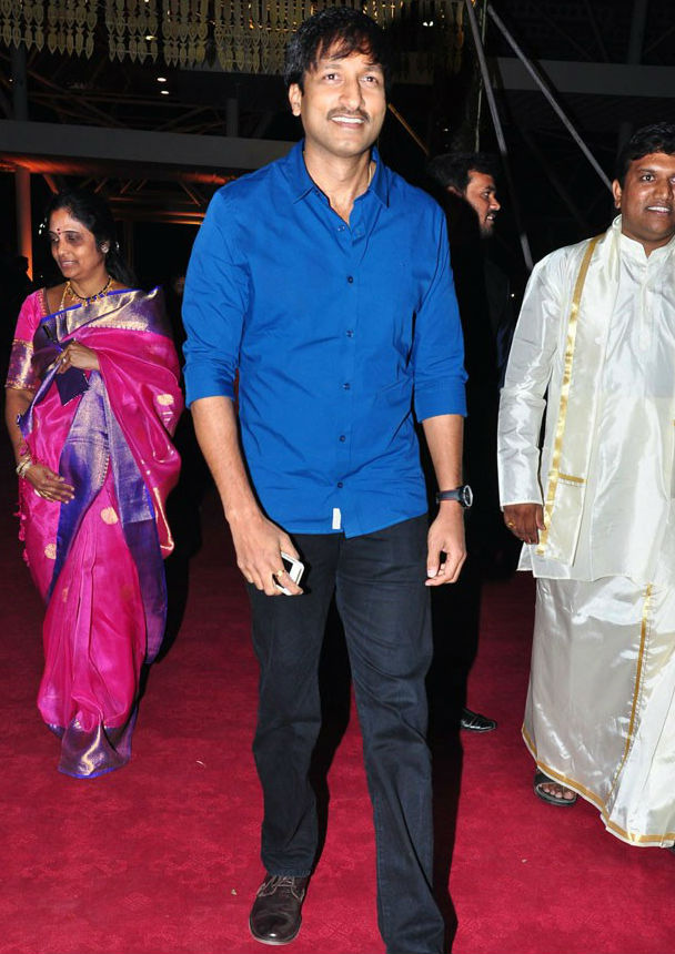 PVP Daughter, Pearl V Potluri's Half Saree Function event held in Hyderabad on 10 January 2016. Telugu celebrities like Mahesh Babu, Jr. NTR, Nagarjuna, Rana Daggubati, Kathi Shivakumar, Daggubati Venkatesh, Anushka Shetty, Rakul Preet Singh, Taapsee Pannu and many other celebs graced the event. PVP Daughter,Pearl V Potluri's Half Saree Function,Mahesh Babu,Jr. NTR,Nagarjuna,Rana Daggubati,Kathi Shivakumar,Daggubati Venkatesh,Gopichand,Anushka Shetty,Rakul Preet Singh,Taapsee Pannu,Amala Akkineni,SS Rajamouli,MM Keeravani,Namrata Shirodkar