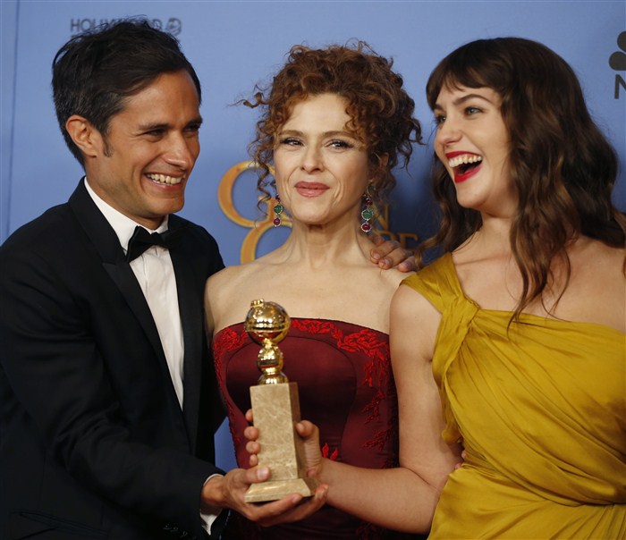 Celebrities like Sylvester Stallone and Kate Winslet won the best performance by an actor and actress in supporting roles in a motion picture at the 72nd Golden Globe Awards. Golden Globes 2016,Golden Globes 2016 Winners,72nd Golden Globe Awards,72nd Golden Globe Awards winner,Sylvester Stallone,Kate Winslet,Lady Gaga,Rachel Bloom,Jennifer Lawrence,Brie Larson,Taraji P. Henson,Jon Hamm,Gael Garcia Bernal,Director Alejandro Gon