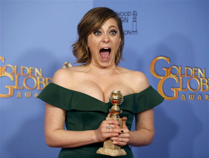 Celebrities like Sylvester Stallone and Kate Winslet won the best performance by an actor and actress in supporting roles in a motion picture at the 72nd Golden Globe Awards. Golden Globes 2016,Golden Globes 2016 Winners,72nd Golden Globe Awards,72nd Golden Globe Awards winner,Sylvester Stallone,Kate Winslet,Lady Gaga,Rachel Bloom,Jennifer Lawrence,Brie Larson,Taraji P. Henson,Jon Hamm,Gael Garcia Bernal,Director Alejandro Gon