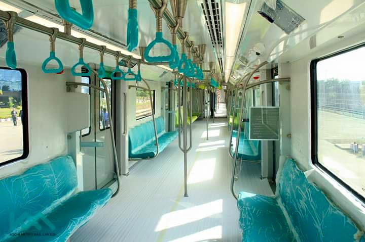 Kochi Metro Rail coaches have arrived at Muttom Yard on Sunday, 10 January. Kochi metro rail,kochi metro coaches,kochi metro coach pictures,Kochi Metro coachers arrive muttom yard,muttom yard