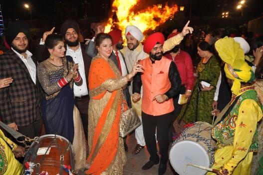 Lohri festival is around the corner and seen are the Bollywood and television celebrities gearing up for the festive day.