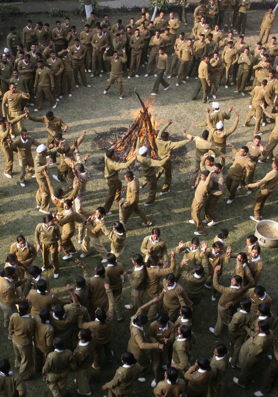 Lohri festival marks the culmination of winter in many parts of northern India. Here are some photos of Lohri festival celebration across India. Lohri,Lohri festival celebration,Lohri festival celebration in India,Lohri celebration in India,Lohri celebration,Lohri 2016,Lohri rituals,rituals lohri festival,Lohri Celebrations
