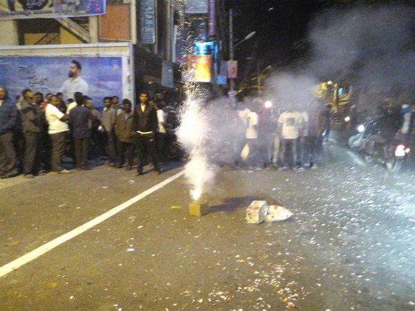 Jr NTR's 25th film Nannaku Prematho released grandly worldwide today. Here are some photos of Jr Ntr fans Hungama at screening. Nannaku Prematho,Nannaku Prematho release,Nannaku Prematho celebrations,Nannaku Prematho Hungama,Jr Ntr,Jr Ntr celebration