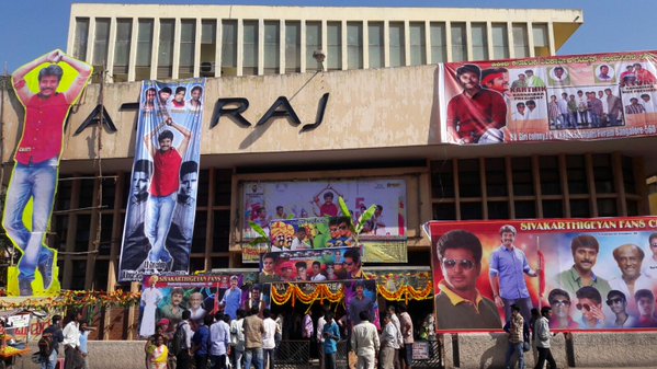Rajini Murugan: Sivakarthikeyan's fans celebration in theatres. Rajini Murugan,Sivakarthikeyan,Sivakarthikeyan's fans celebration in theatres,Sivakarthikeyan fans,Sivakarthikeyan in Rajini Murugan