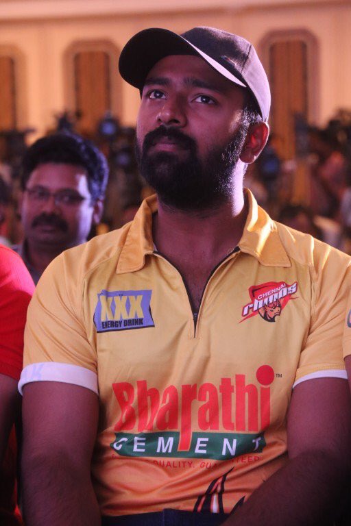 Celebrity Cricket League (CCL), brings together India's biggest entertainment industries to Cricket, where India's top actors showcase their cricketing skills giving the audiences a sight of a thrilling run to the finish game. CCL Press Meet,CCL,CCL 2016,Celebrity Cricket League,Jiiva,Shaam,Shanthanu,Pranitha Subhash,shanthanu bhagyaraj,CCL Press Meet pics,CCL Press Meet images,CCL Press Meet photos,CCL Press Meet stills,CCL Press Meet pictures,CCL 2016 Press Meet,CCL 2016 Pres