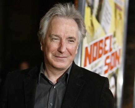 Actor Alan Rickman's former 