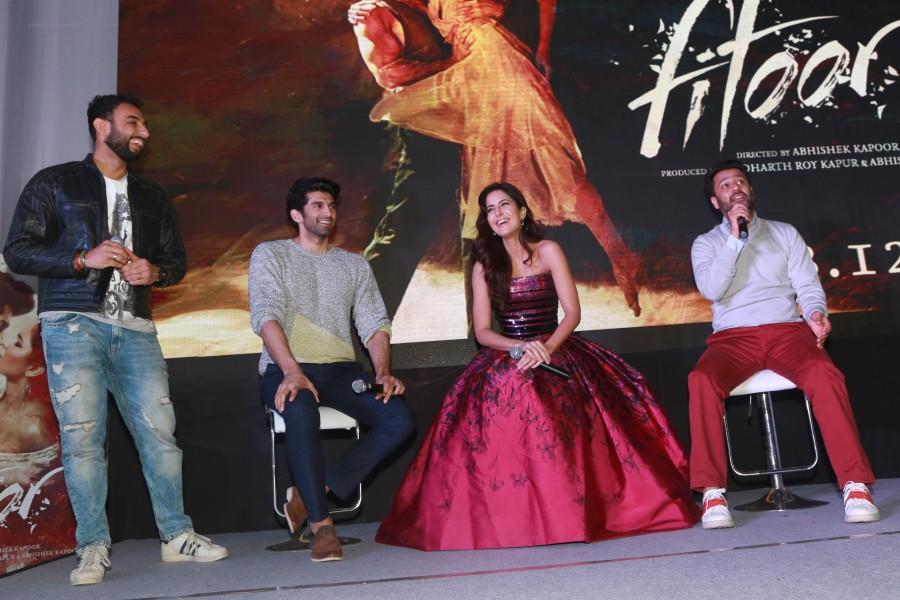 Actor Aditya Roy Kapur and Actress Katrina Kaif promote Pashmina from Fitoor at Lodhi Gardens. Aditya Roy Kapur,Katrina Kaif,Aditya Roy Kapur and Katrina Kaif,Pashmina,Fitoor,Fitoor movie promotion,Fitoor promotion,Aditya Roy Kapur Katrina Kaif,Pashmina song,Pashmina from Fitoor