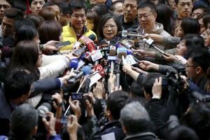 Taiwan opposition wins presidency,opposition wins presidency,Tsai Ing-wen,Tsai Ing-wen elected Taiwan's first female president,Taiwan's first female president,Tsai Ing-wen elected first female president
