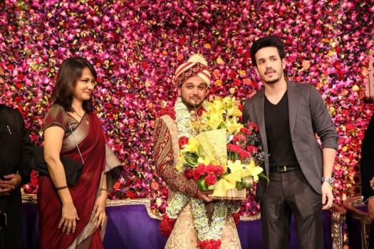 The Grand Wedding of Saif Khalid Shareef son of Khalid Shareef with the daughter of Syed Liaq Ali held in Hyderabad.