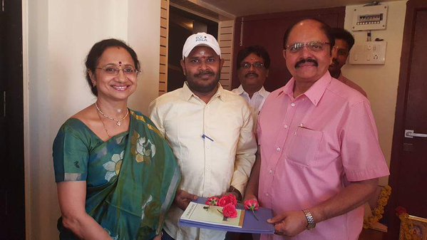 Ilayathalapathy Vijay's Vijay60 movie launch. Vijay60 movie launch,Vijay60,Vijay60 movie pooja,Ilayathalapathy Vijay,Vijay,Vijay new movie,vijay new film