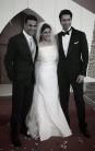 Actress Asin her long time boyfriend and business man Rahul Sharma as per Christian rituals today morning.