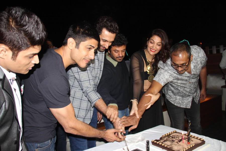 The Launch party of the Ahmedabad Express team in the BCL Season 2 event held in Mumbai. Ahmedabad Express team,BCL Season 2,Vikas Bhalla,Aishwarya Sakhuja,Rohit Nag,Aakanksha Singh,Kunal Sain,Mohammad Nazim,Amit Gaur,Shivangi Joshi,Mrunal Jain,Munisha Khatwani,Nandish Sandhu