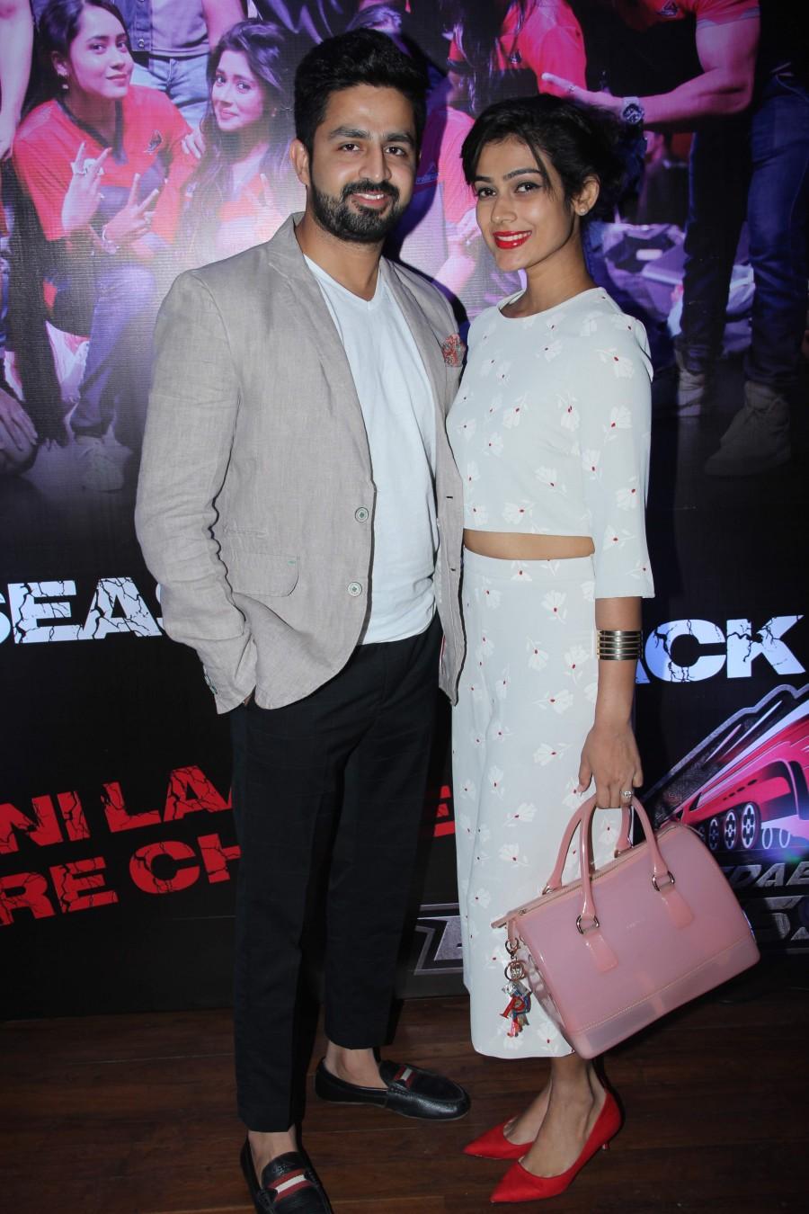 The Launch party of the Ahmedabad Express team in the BCL Season 2 event held in Mumbai. Ahmedabad Express team,BCL Season 2,Vikas Bhalla,Aishwarya Sakhuja,Rohit Nag,Aakanksha Singh,Kunal Sain,Mohammad Nazim,Amit Gaur,Shivangi Joshi,Mrunal Jain,Munisha Khatwani,Nandish Sandhu