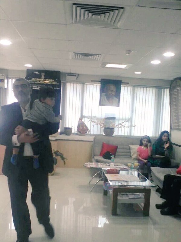 South Indian Actor Thala Ajith with his son Aadvik at Passport office. Thala Ajith,Ajith,Kutty Thala,Ajith son Aadvik,Aadvik,Aadhvik Ajith,Shalini Kumar,Shalini ajith,Anoushka Kumar,ajith daughter Anoushka Kumar,Anoushka,Ajith son aadvik,Ajith son aadvik photos,Aadhvik pictures,Shalini ajith baby aadvik,Ajith kumar son,Aadvi