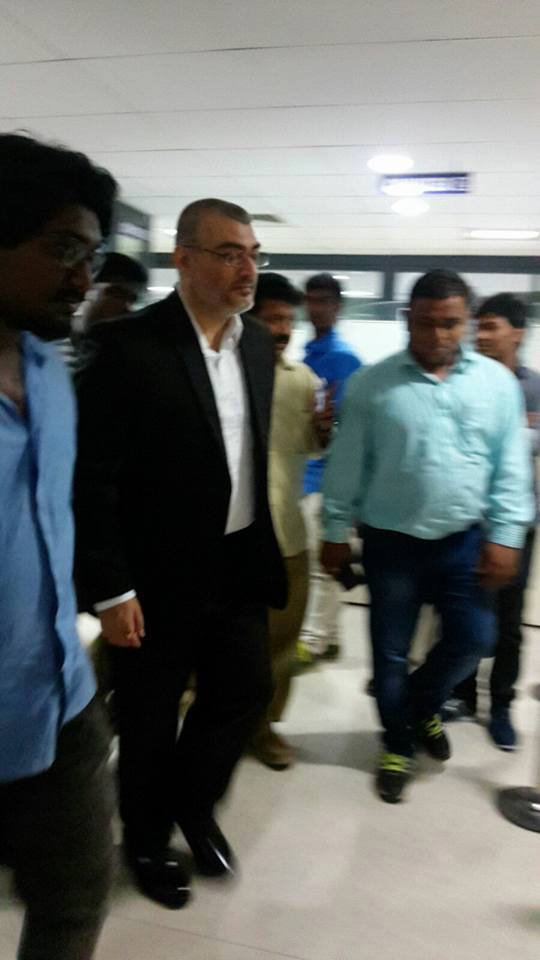 South Indian Actor Thala Ajith with his son Aadvik at Passport office. Thala Ajith,Ajith,Kutty Thala,Ajith son Aadvik,Aadvik,Aadhvik Ajith,Shalini Kumar,Shalini ajith,Anoushka Kumar,ajith daughter Anoushka Kumar,Anoushka,Ajith son aadvik,Ajith son aadvik photos,Aadhvik pictures,Shalini ajith baby aadvik,Ajith kumar son,Aadvi