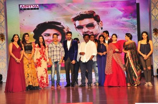Bellamkonda Srinivas's second film 'Speedunnodu' audio launch held at Shilpa Kala Vedika on 22 January 2016.
