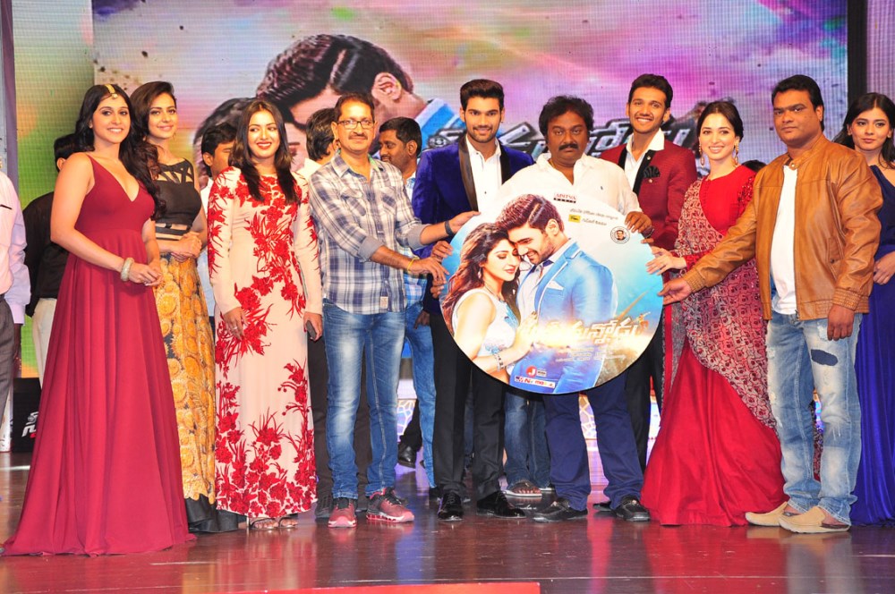 Bellamkonda Srinivas's second film 'Speedunnodu' audio launch held at Shilpa Kala Vedika on 22 January 2016. Speedunnodu Audio Launch,Speedunnodu,Bellamkonda Srinivas,Tamannaah,Catherine Tresa,Rakul Preet Singh,Speedunnodu Audio Launch pics,Speedunnodu Audio Launch images,Speedunnodu Audio Launch photos,Speedunnodu Audio Launch stills,Speedunnodu Audio Launch pi
