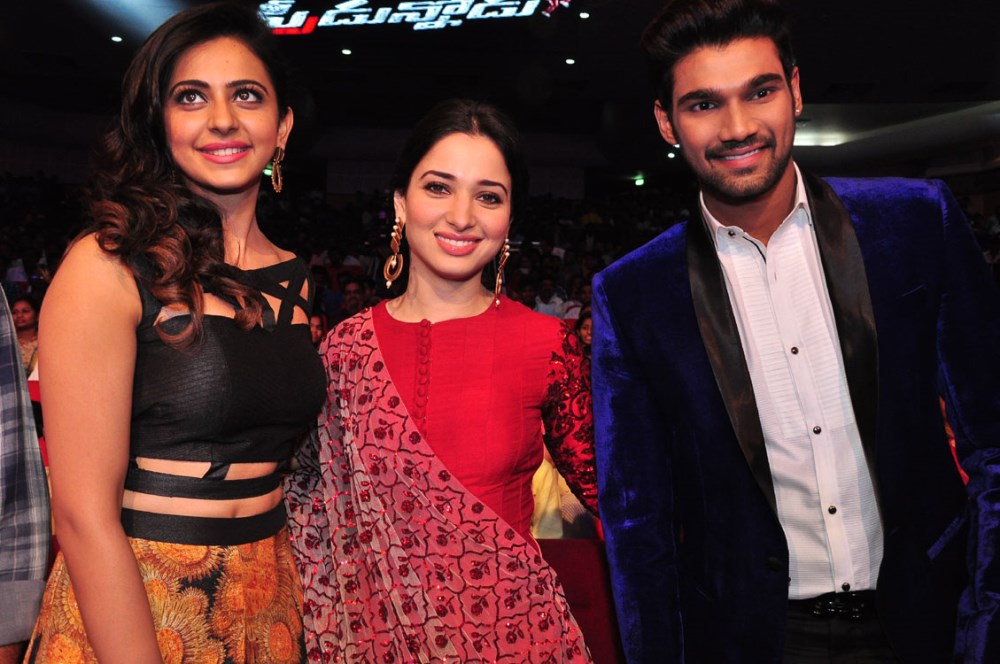 Bellamkonda Srinivas's second film 'Speedunnodu' audio launch held at Shilpa Kala Vedika on 22 January 2016. Speedunnodu Audio Launch,Speedunnodu,Bellamkonda Srinivas,Tamannaah,Catherine Tresa,Rakul Preet Singh,Speedunnodu Audio Launch pics,Speedunnodu Audio Launch images,Speedunnodu Audio Launch photos,Speedunnodu Audio Launch stills,Speedunnodu Audio Launch pi