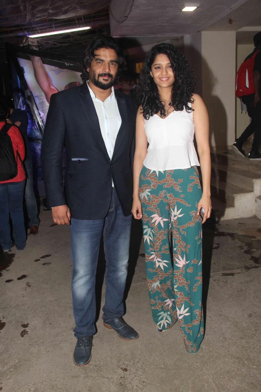 Madhavan's upcoming movie Saala Khadoos special screening held on 22 January. Celebs like Shilpa Shetty, Kangna Ranaut and many others graced the event. Saala Khadoos,Saala Khadoos special screening,Shilpa Shetty,Kangna Ranaut,Madhavan,R Madhavan,Ritika Singh,Dia Mirza,Saala Khadoos special screening pics,Saala Khadoos special screening images,Saala Khadoos special screening photos,Saala Khadoos special s