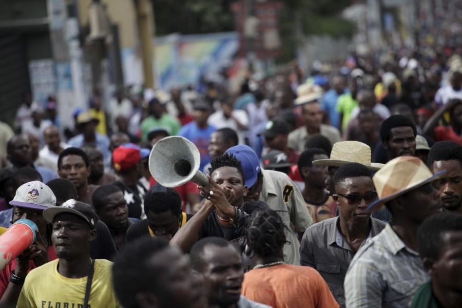 Haiti called off its presidential election on Friday, two days before it was due, over concerns of escalating violence. Haiti,presidential election,violence erupts,violence,Haiti violence,Pierre Louis Opont,Haiti's electoral council