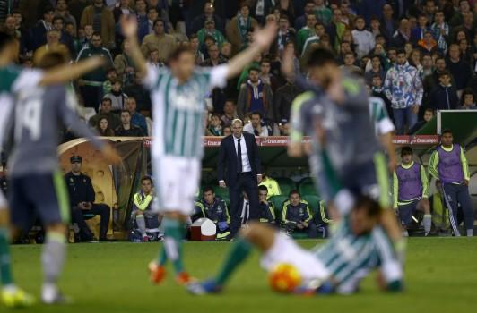 Real Madrid was held to a 1-1 daw by Real Betis that left the Spanish giants four points of the top slot in La Liga.