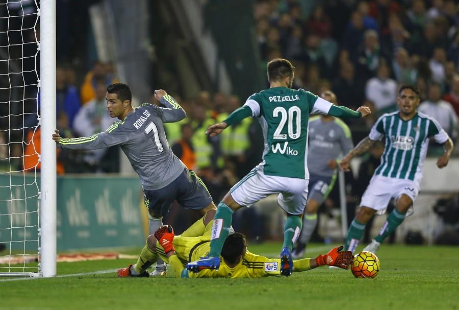 Real Madrid was held to a 1-1 daw by Real Betis that left the Spanish giants four points of the top slot in La Liga. Real Madrid,Betis battle,La Liga,Cristiano Ronaldo,Real Betis