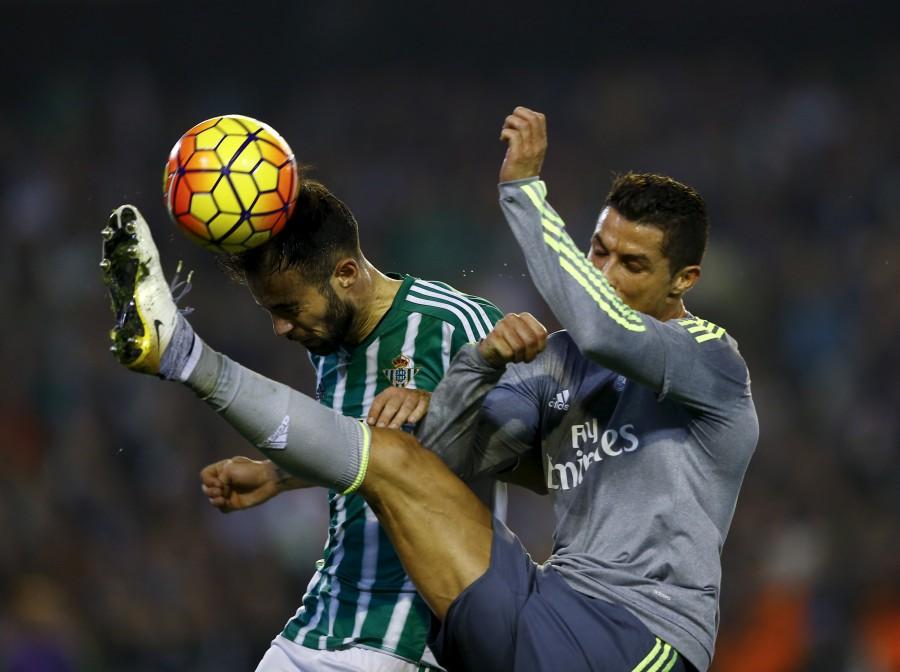 Real Madrid was held to a 1-1 daw by Real Betis that left the Spanish giants four points of the top slot in La Liga. Real Madrid,Betis battle,La Liga,Cristiano Ronaldo,Real Betis
