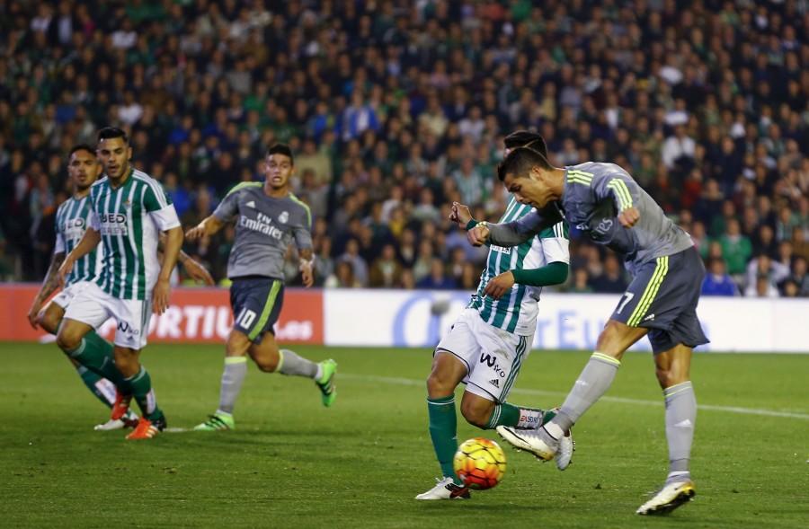Real Madrid was held to a 1-1 daw by Real Betis that left the Spanish giants four points of the top slot in La Liga. Real Madrid,Betis battle,La Liga,Cristiano Ronaldo,Real Betis