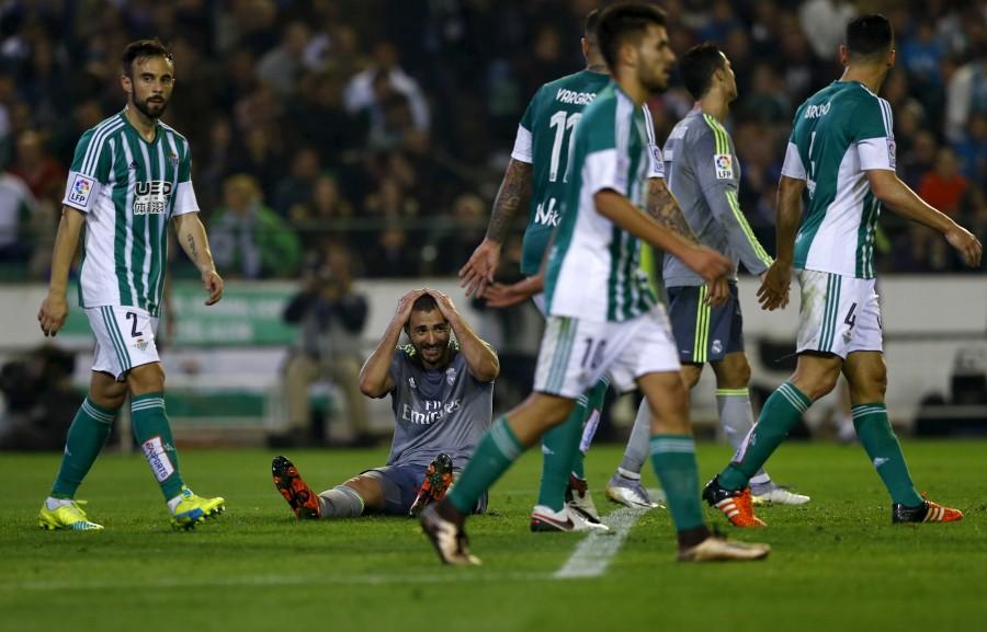 Real Madrid was held to a 1-1 daw by Real Betis that left the Spanish giants four points of the top slot in La Liga. Real Madrid,Betis battle,La Liga,Cristiano Ronaldo,Real Betis
