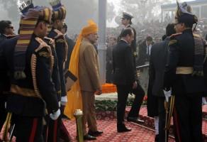 Prime Minister Narendra Modi,Prime Minister Narendra Modi reached Rajpath,67th Republic Day,Republic Day,Republic Day 2016,Republic Day celebrations,happy Republic Day,Narendra Modi,Modi