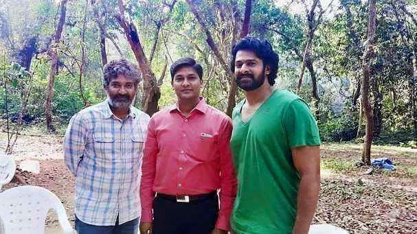 The shooting of 'Baahubali: The Conclusion' is progressing in Kannavam forest in Kannur.