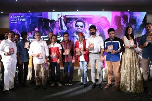 Atharvaa's upcoming movie Kanithan Audio Launch held today in Chennai. Celebs like AR Murugadoss, AR Rahman, SP Balasubramaniam, Atlee, Catherine Tresa and others graced the event.