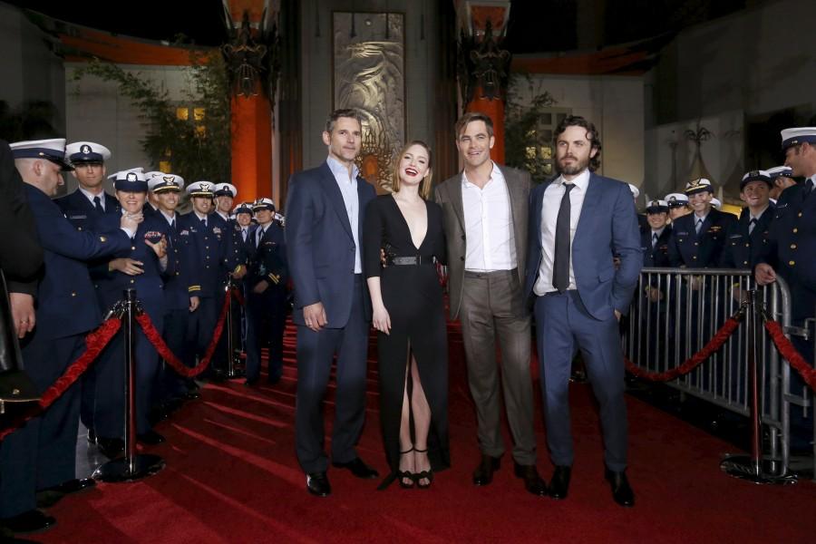 The Finest Hours,The Finest Hours premiere show,hollywood movie The Finest Hours,Eric Bana,Holliday Grainger,Chris Pine,Casey Affleck