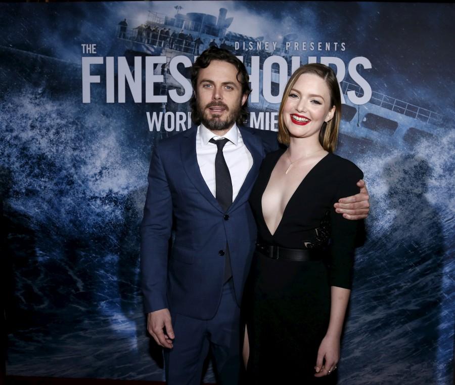 The Finest Hours,The Finest Hours premiere show,hollywood movie The Finest Hours,Eric Bana,Holliday Grainger,Chris Pine,Casey Affleck