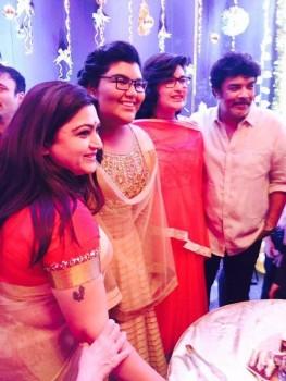 Kushboo Sunder celebrated her daughter Anandita's 13th birthday on 25 January.