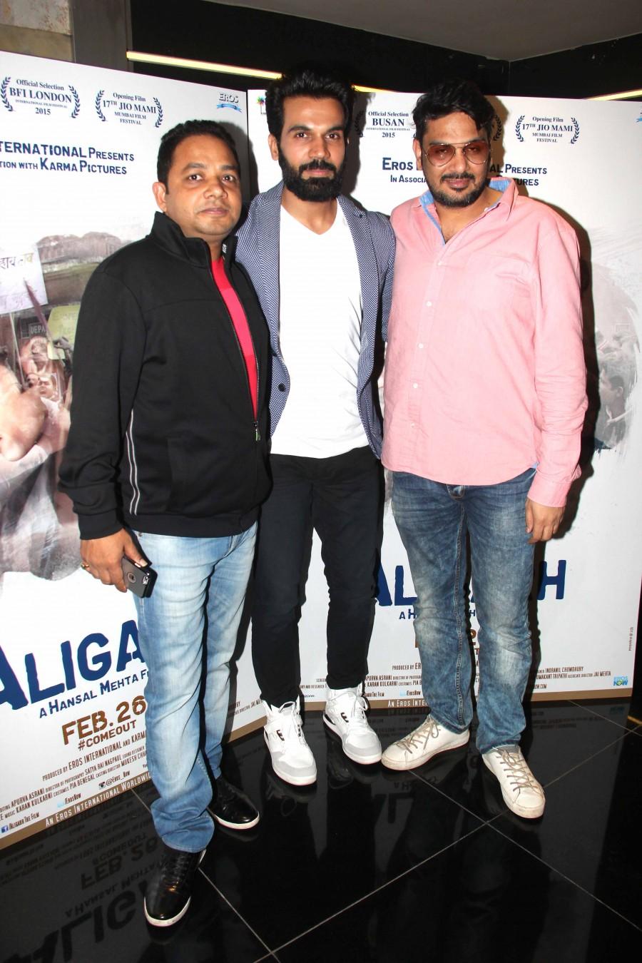 Aligarh is an Upcoming Hindi movie based on the real-life incident. Starring Rajkummar Rao and Manoj Bajpai in the lead role. Aligarh Trailer launch,Aligarh Trailer,Rajkummar Rao,Manoj Bajpai,Aligarh Trailer launch pics,Aligarh Trailer launch images,Aligarh Trailer launch photos,Aligarh Trailer launch stills,Aligarh Trailer launch pictures